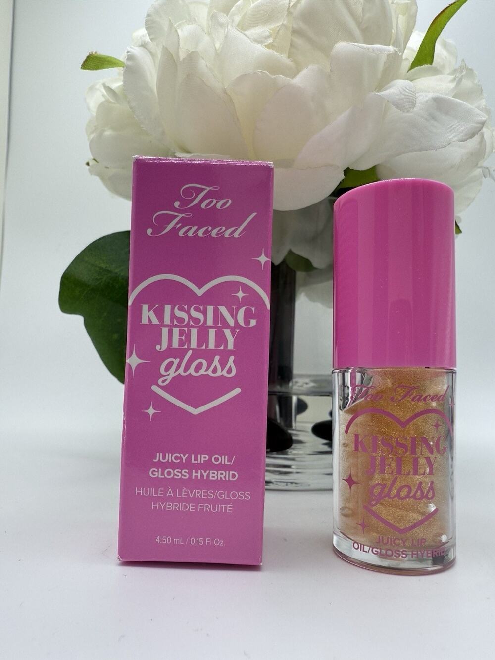 Too Faced Kissing Jelly Gloss Juicy Lip Oil / Gloss Hybrid Pina Colada 4.5ml